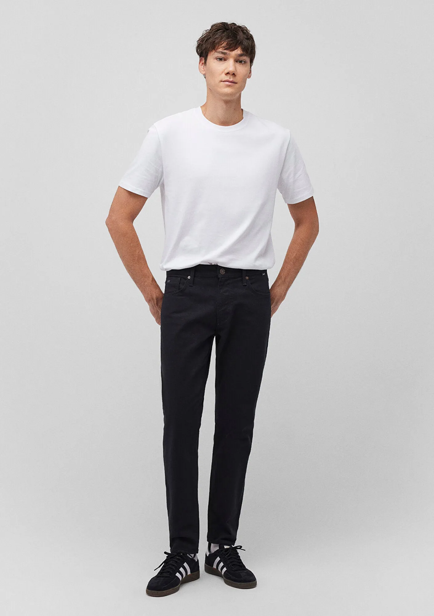 Milan Black Classic Denim Jean Pants