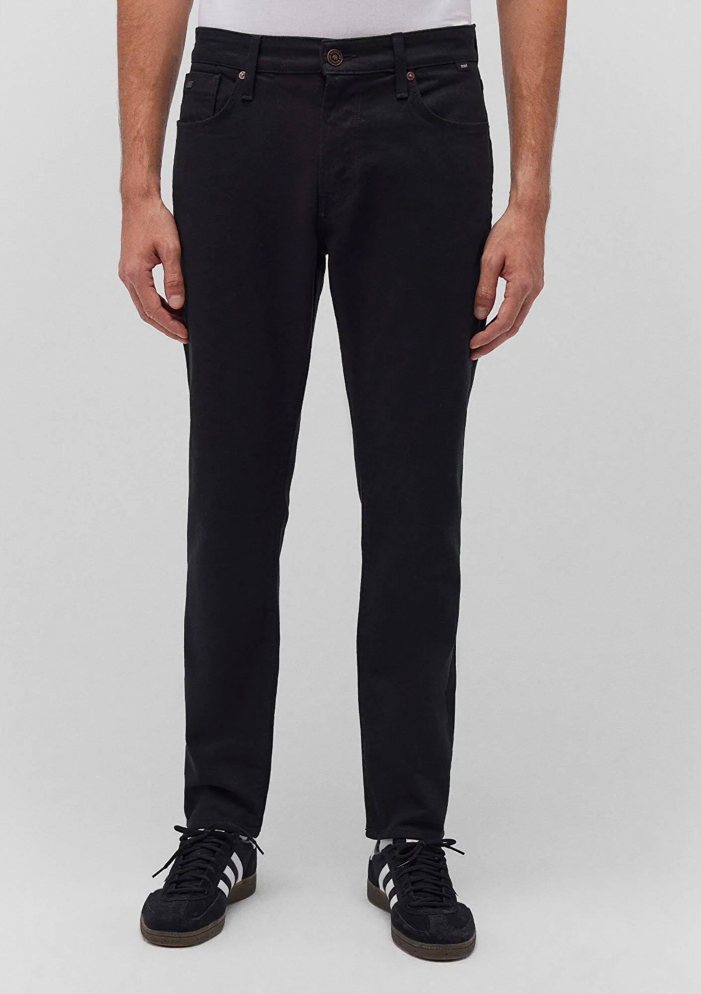 Milan Black Classic Denim Jean Pants