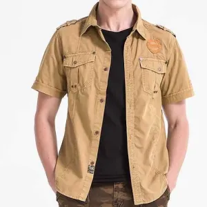 Military Style Work Shirts