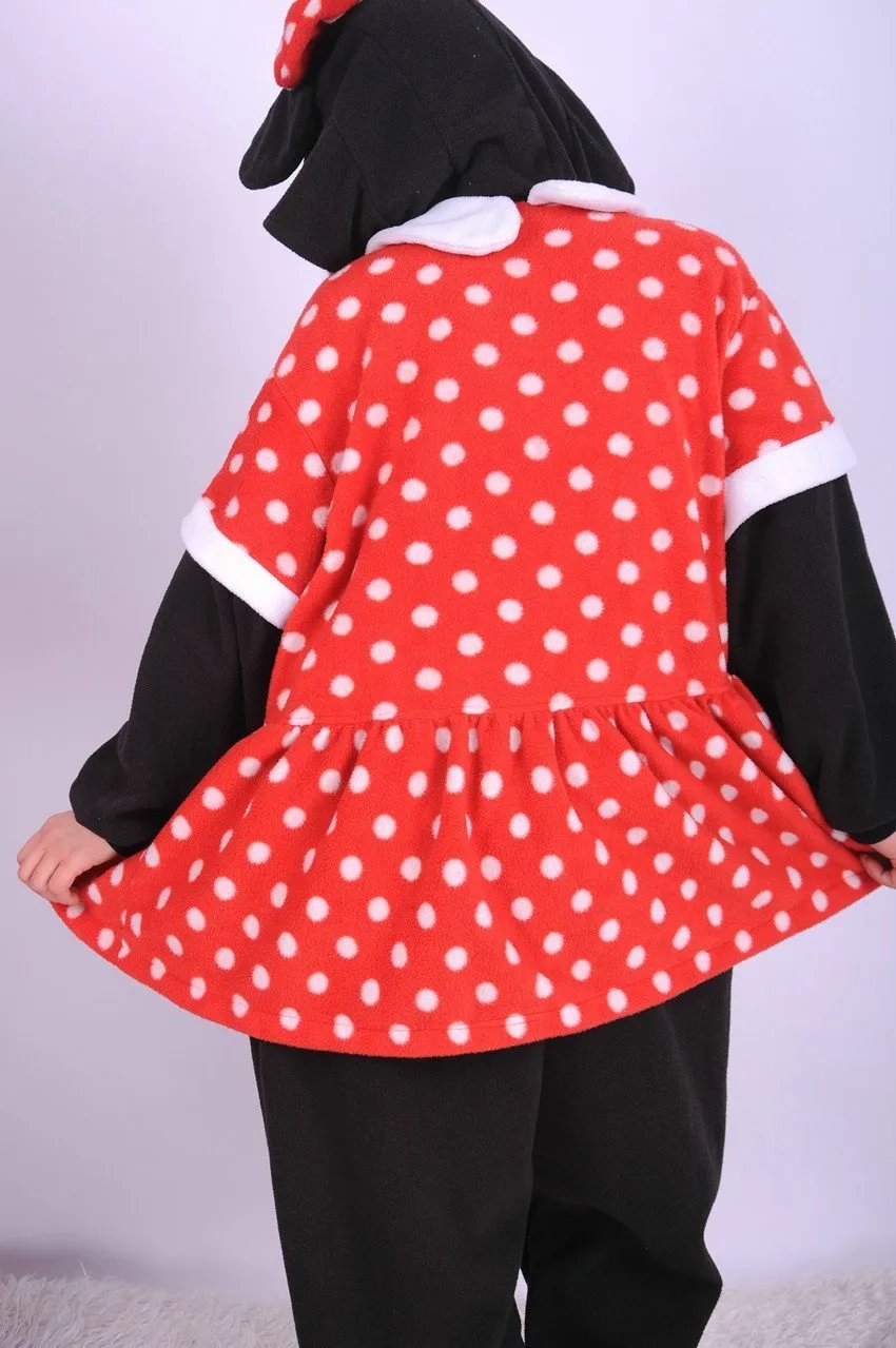 Minnie Mouse Kigurumi Animal Onesie Pajamas Costumes