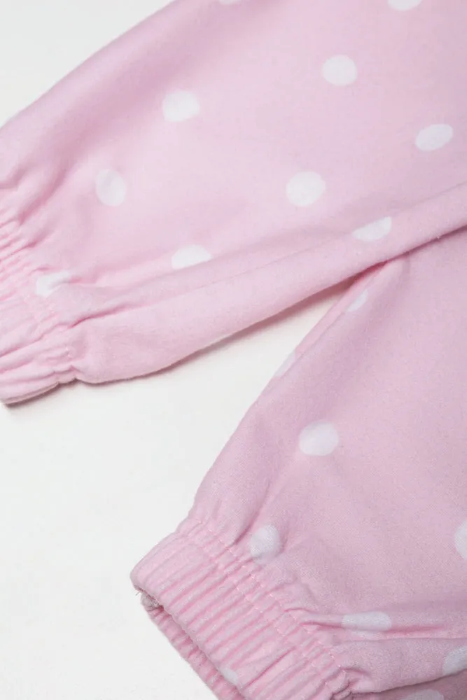 Mushroom Pyjamas White And Pink