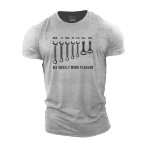 My Weekly Work Planner Cotton T-Shirt