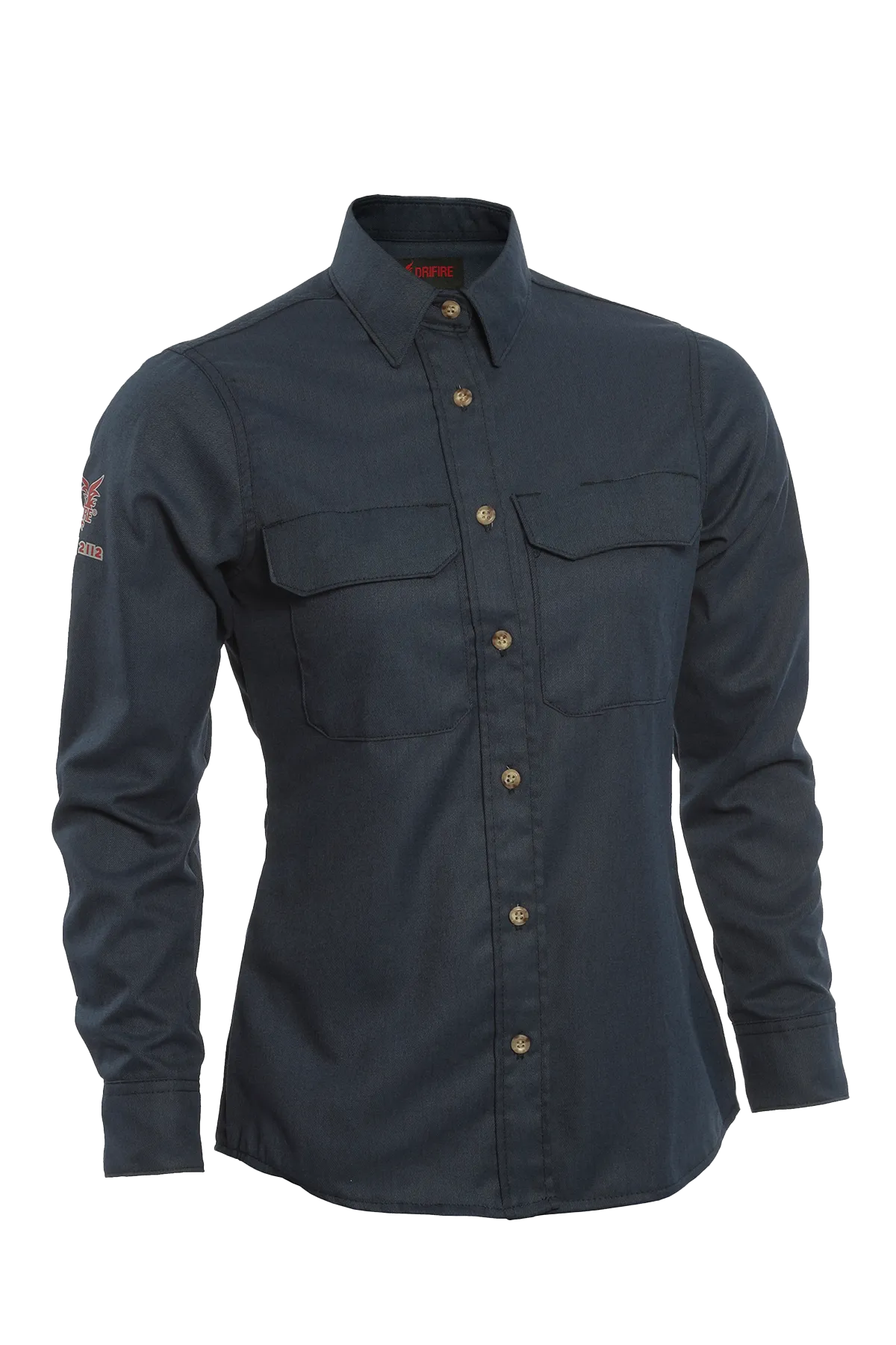 National Safety Apparel Drifire Tecgen Womens FR Work Shirt, 8 cal/cm²