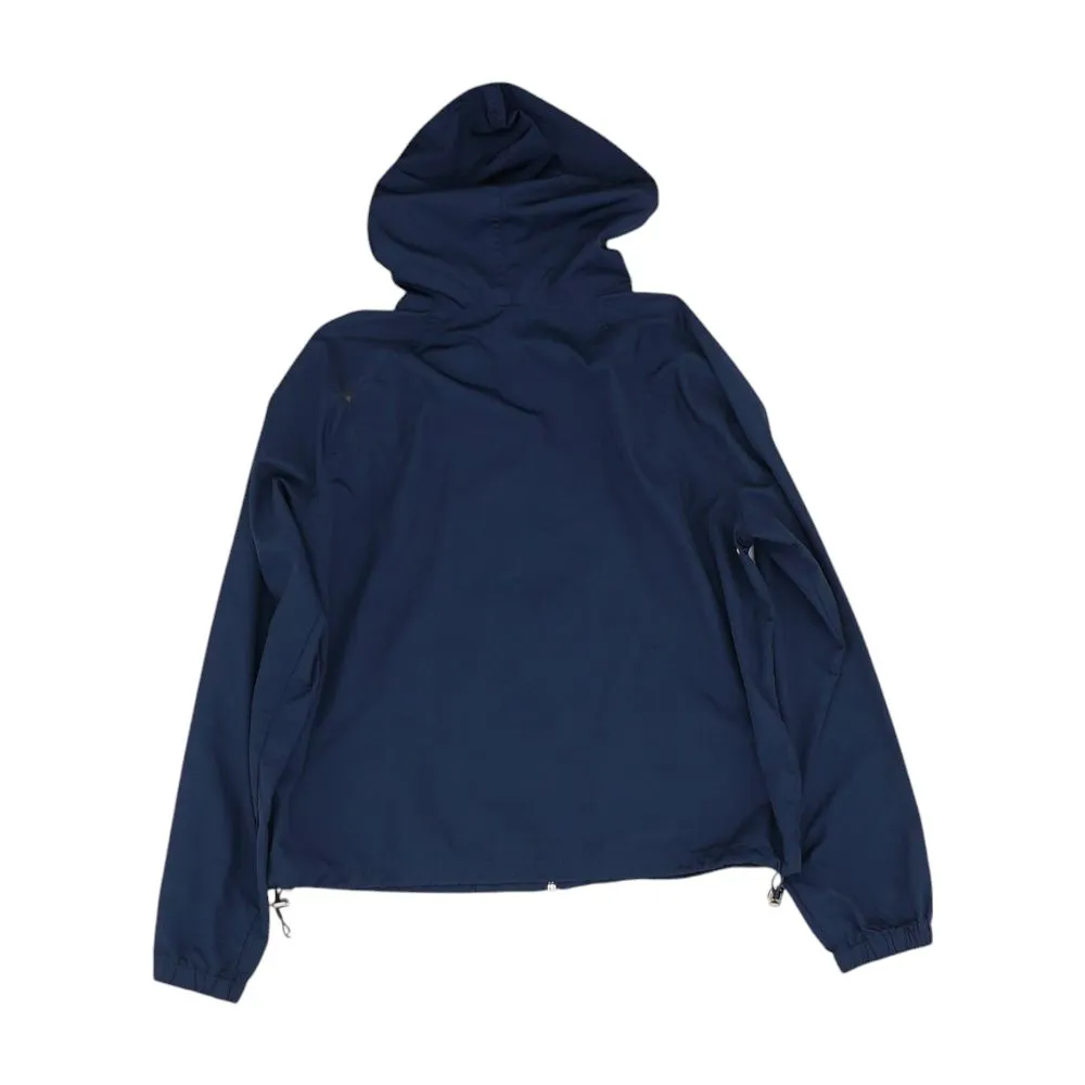 Navy Solid Rain Jacket