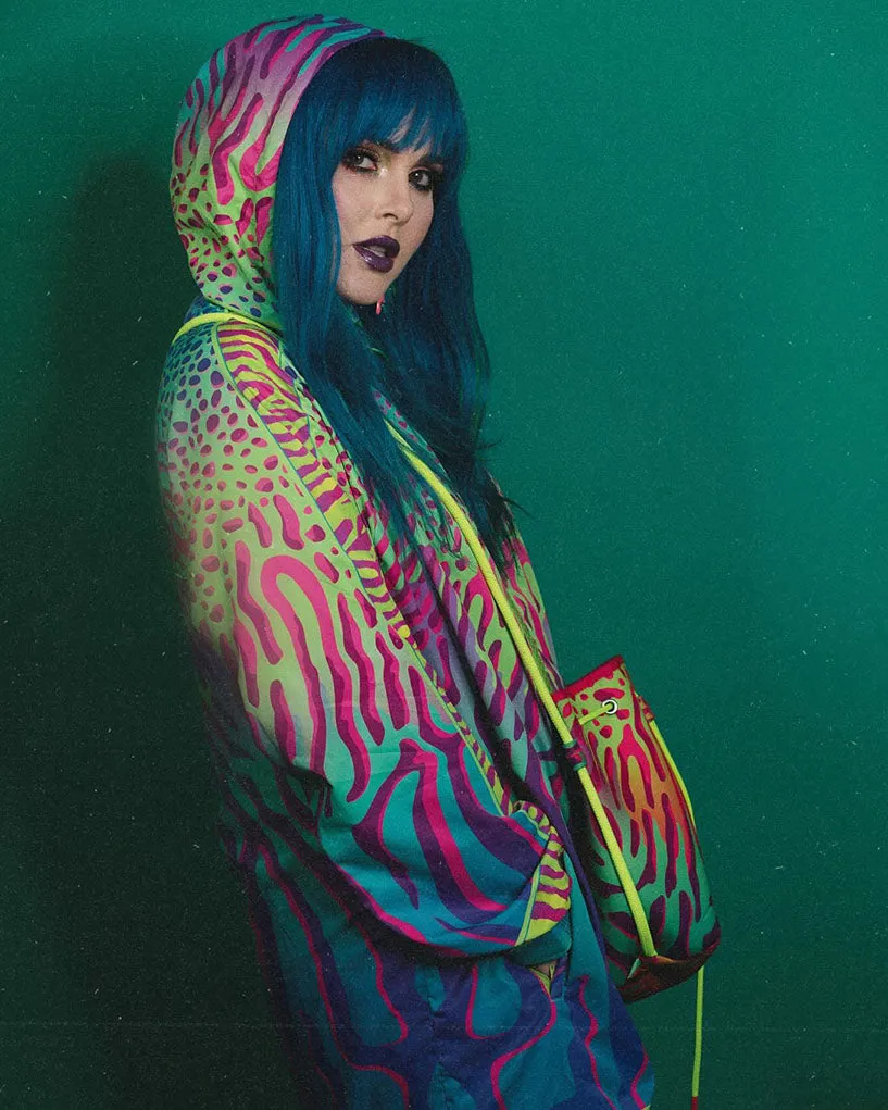 NEON FLUX RAIN JACKET