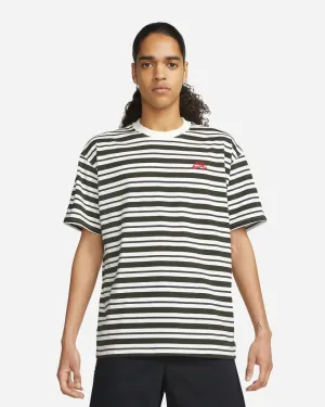 Nike SB Striped Tee - Sail/Dark Smoke Grey/Sequoia