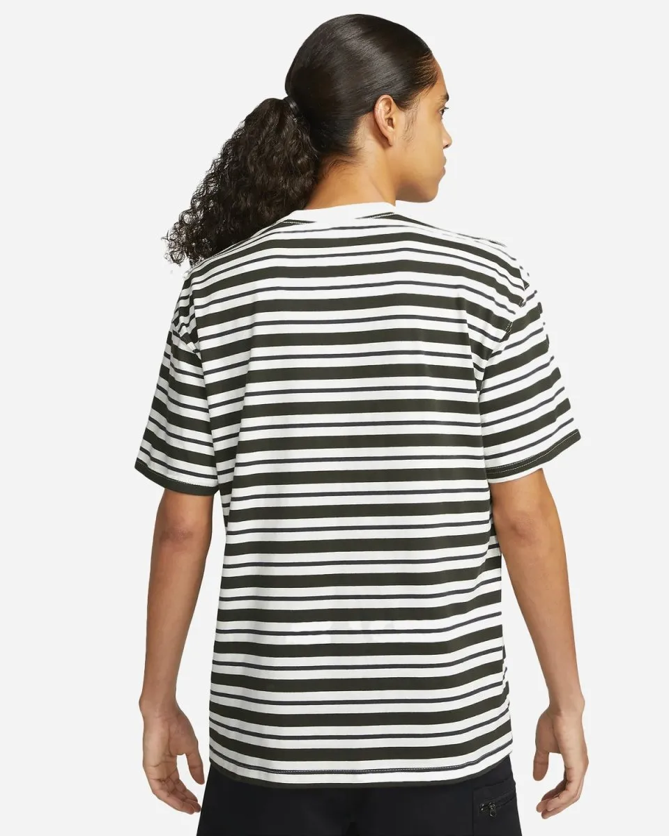Nike SB Striped Tee - Sail/Dark Smoke Grey/Sequoia