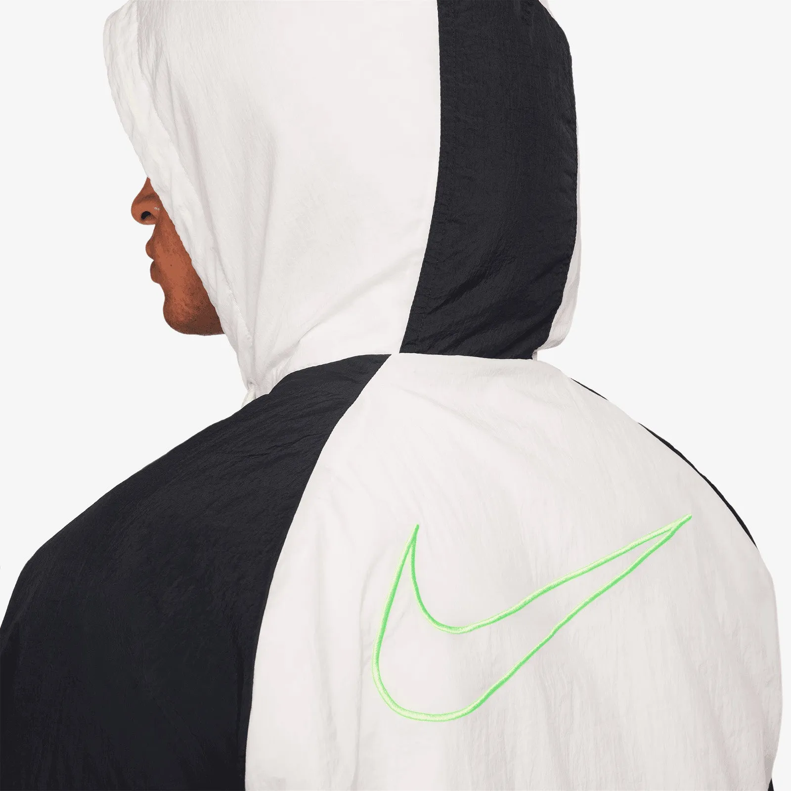 Nike Woven Pullover Jacket - Phantom/Black