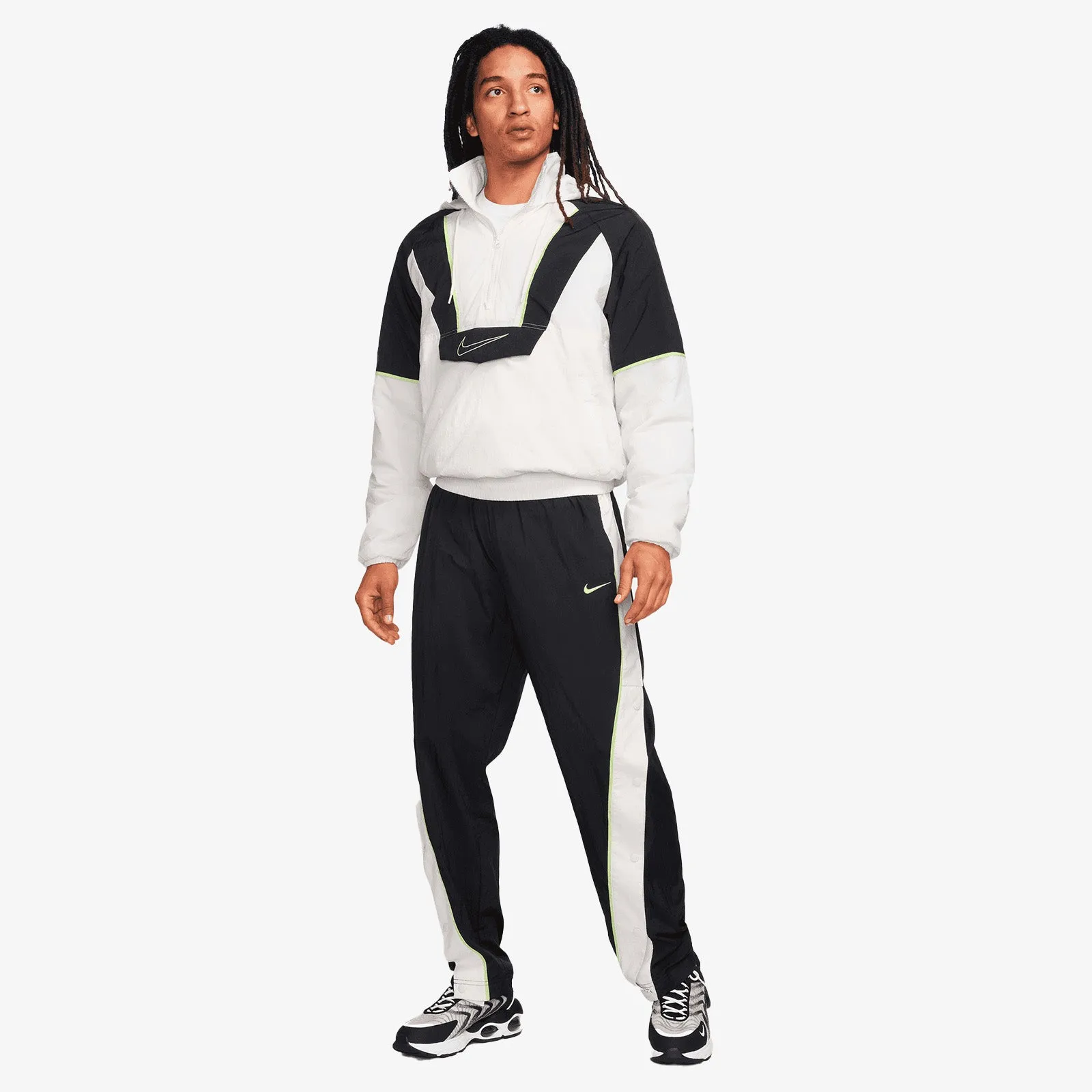 Nike Woven Pullover Jacket - Phantom/Black