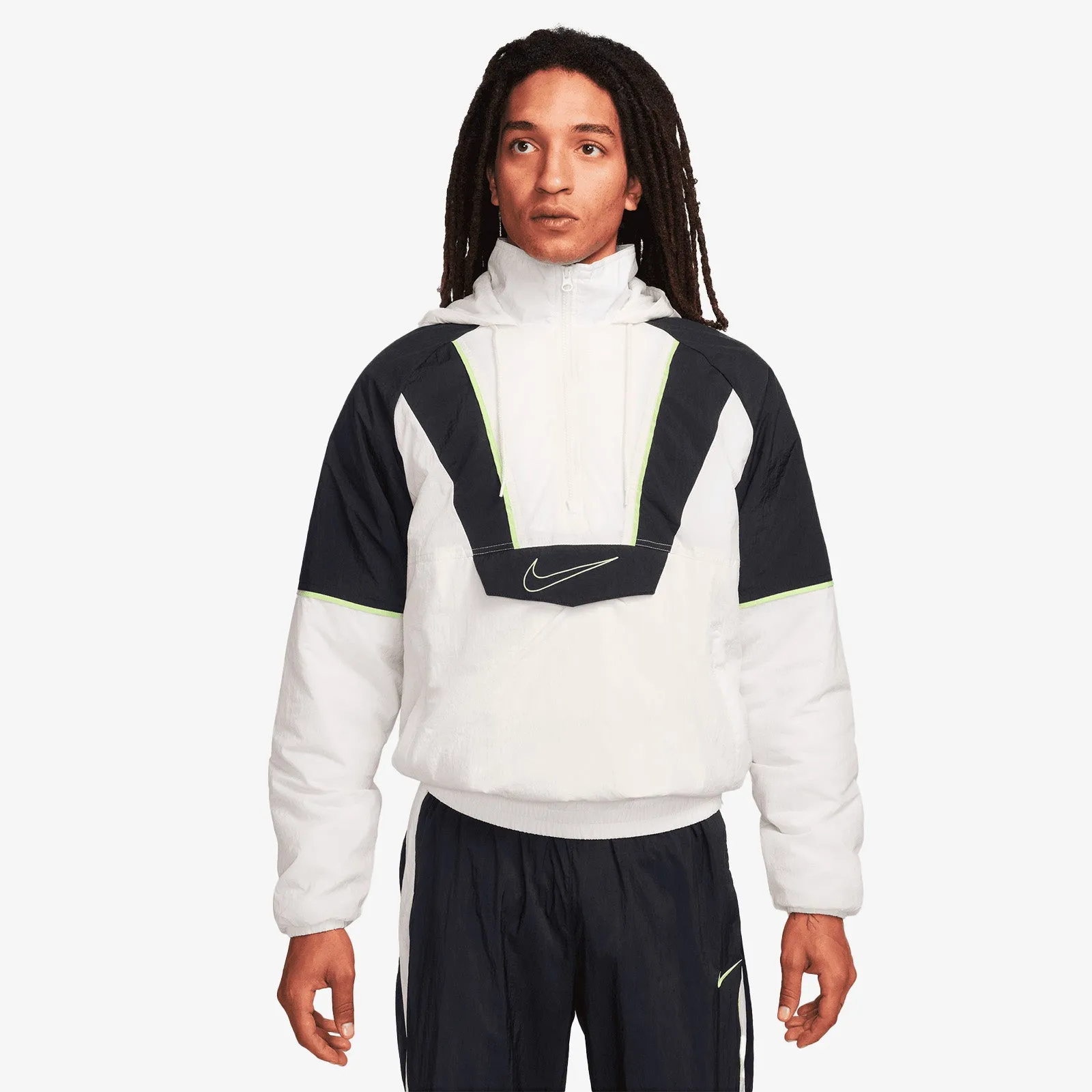 Nike Woven Pullover Jacket - Phantom/Black