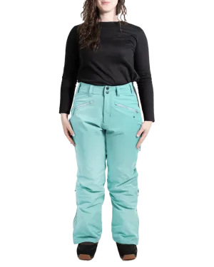 Nobody's Princess Zali Women's Snow Pant Short - Aqua