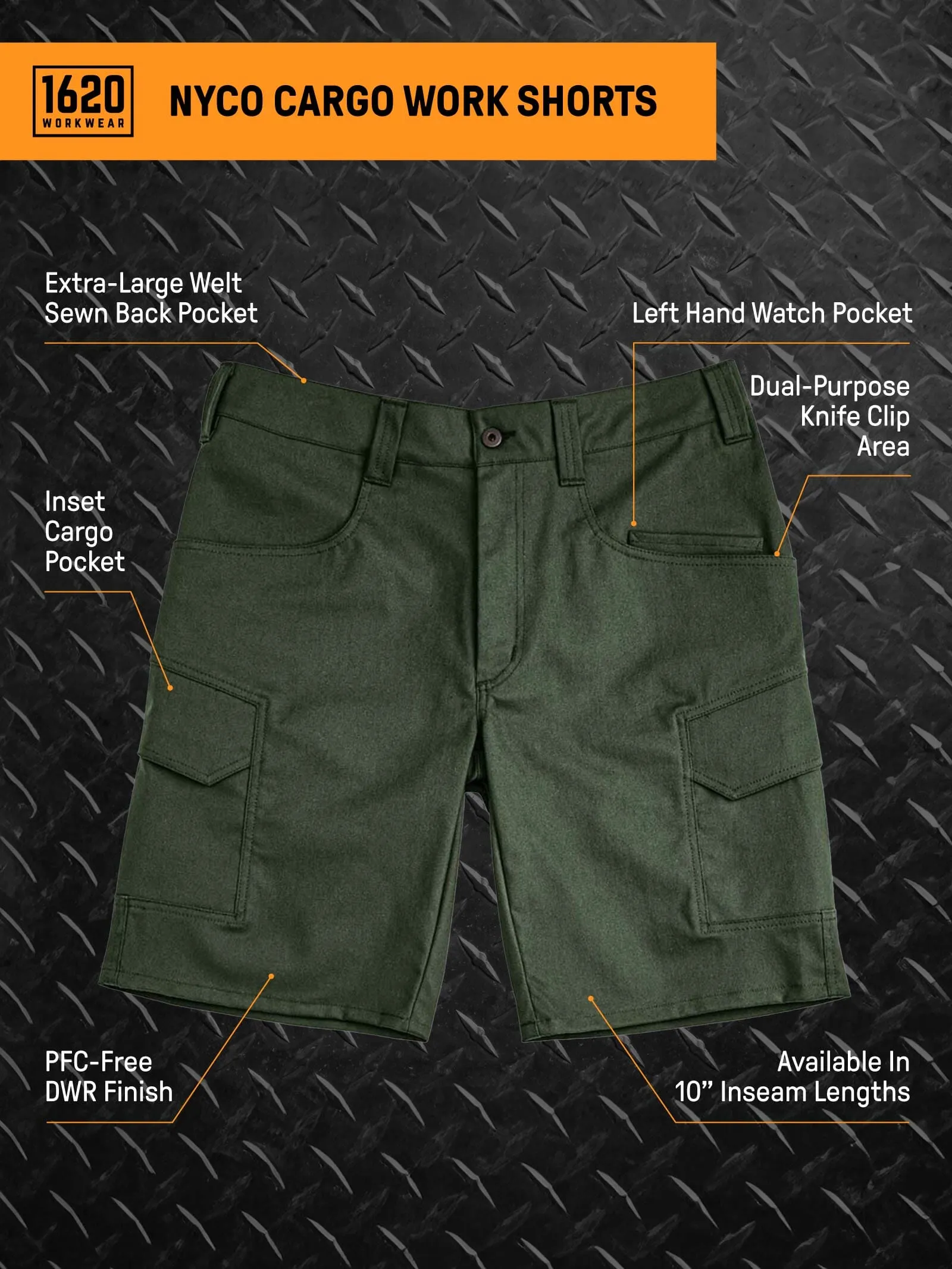 NYCO Cargo Work Short