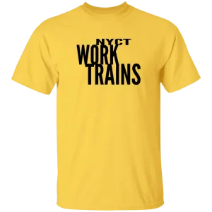 NYCT Work Trains T-Shirt (yellow)