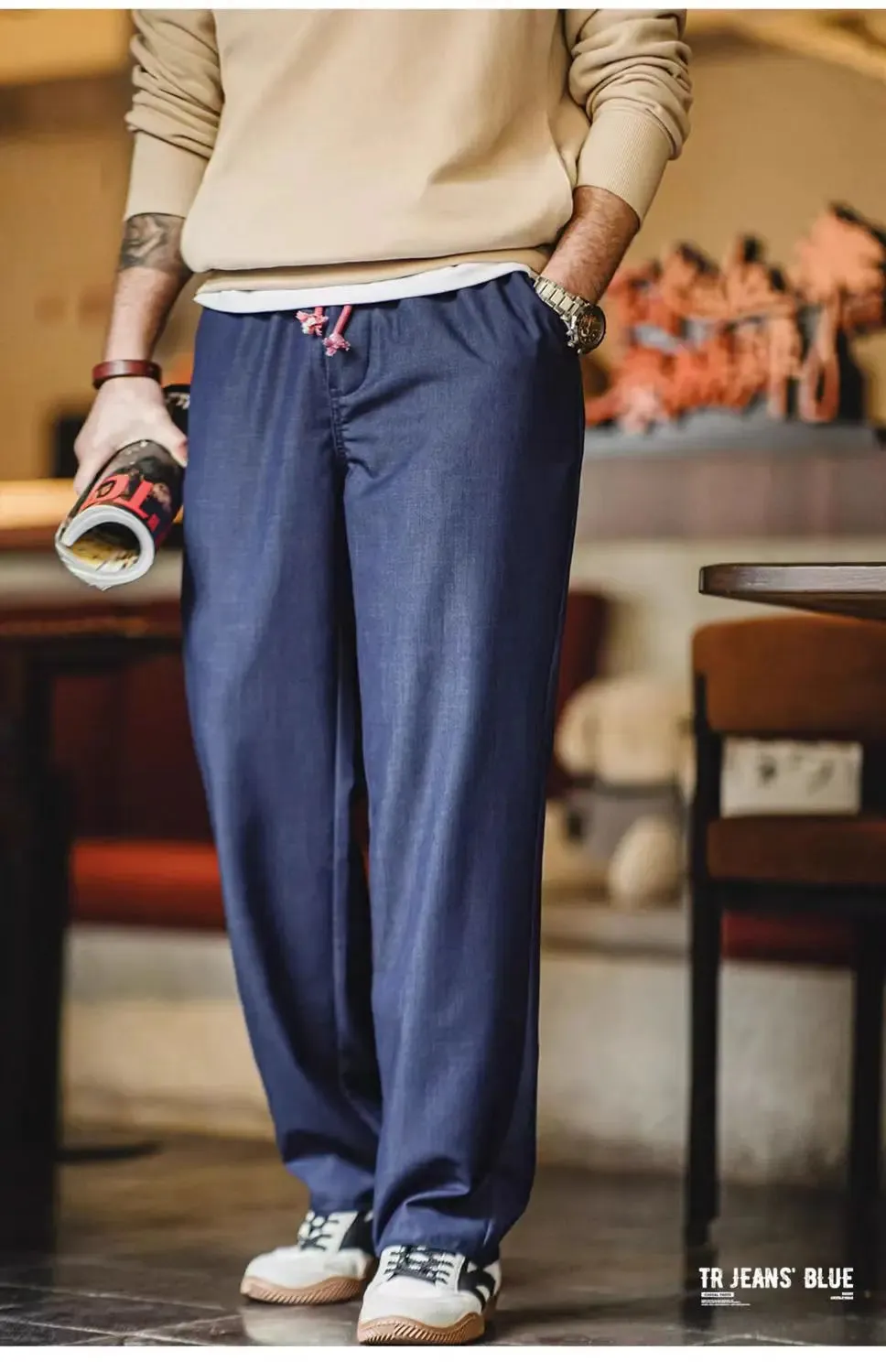 Oldyanup Tencel Vintage Jeans