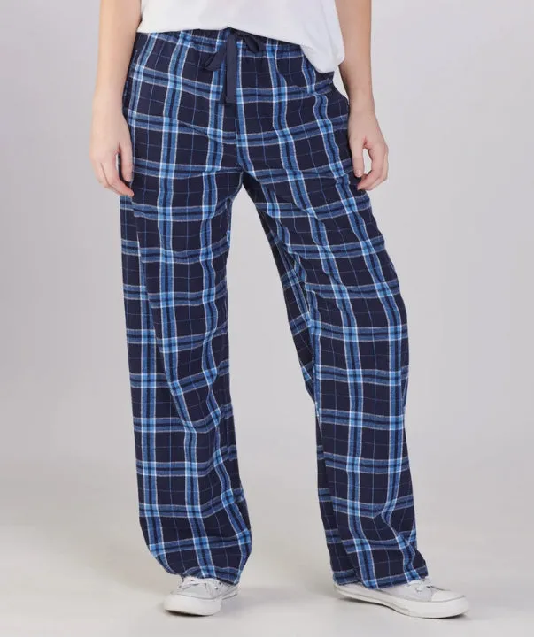 Omega Phi Alpha Flannel Pants - Embroidered OPhiA Pajama Bottoms