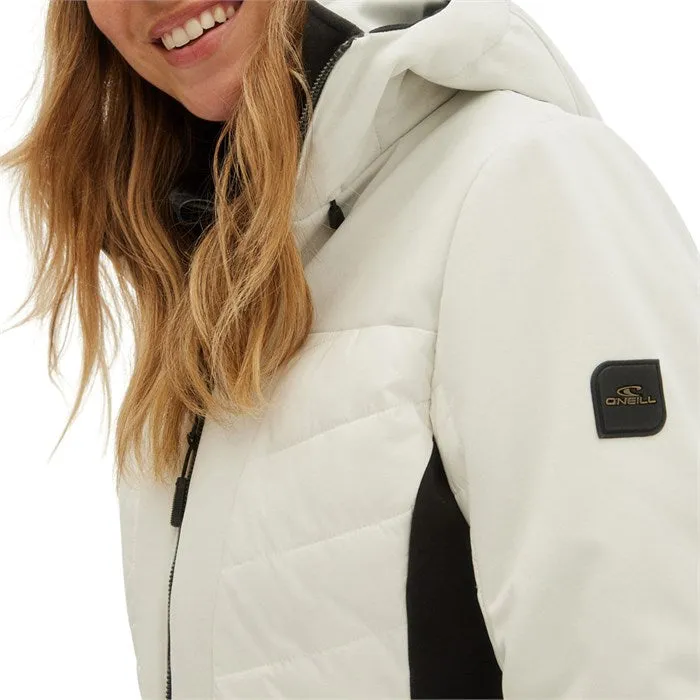 ONeill Baffle Igneous Womens Snow Jacket Powder White