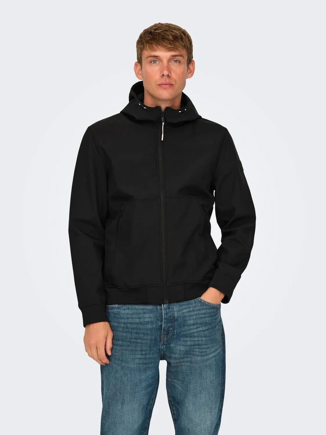 Only & Sons Bowie Softshell Jacket Black