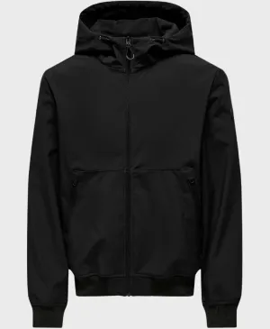 Only & Sons Bowie Softshell Jacket Black