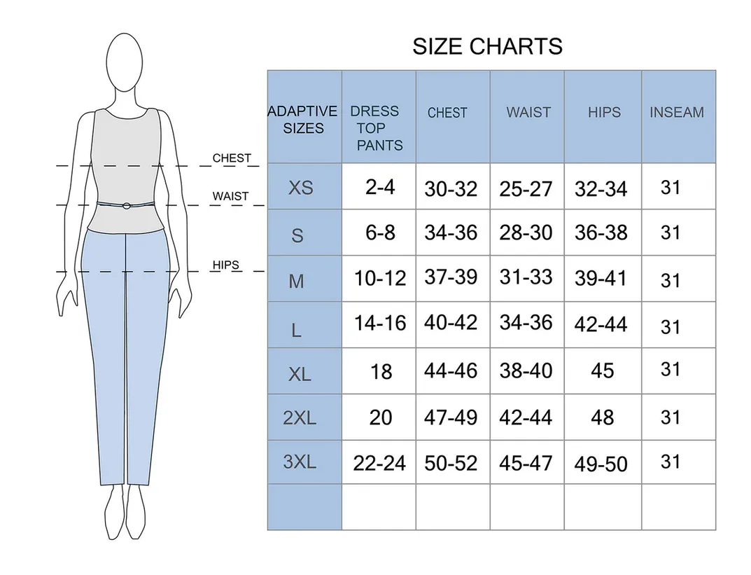 Open Back Snap Closure Women's 3/4 Sleepwear