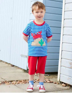 Organic Crab Applique T-Shirt