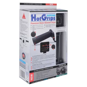 OXFORD HOT GRIPS PREMIUM RETRO with V8 SWITCH