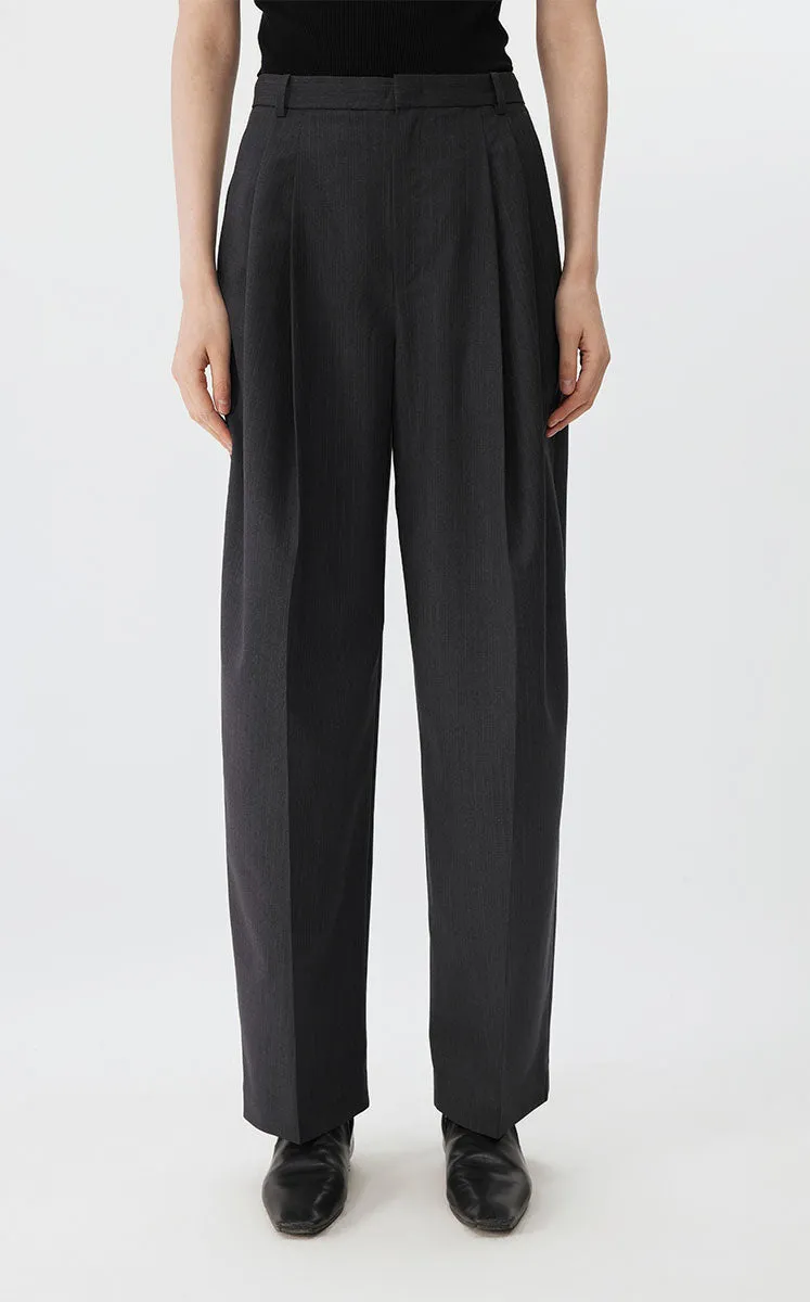 Pants / JNBY Tapered Wool-Blend Pants