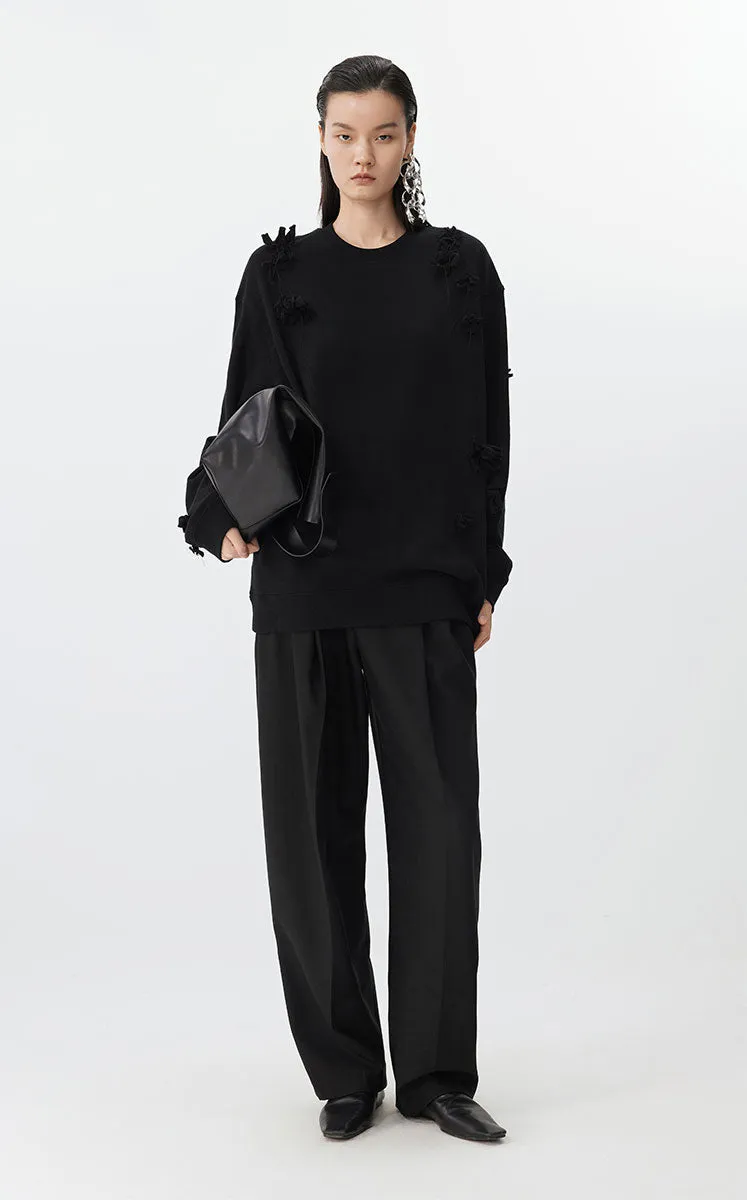 Pants / JNBY Tapered Wool-Blend Pants