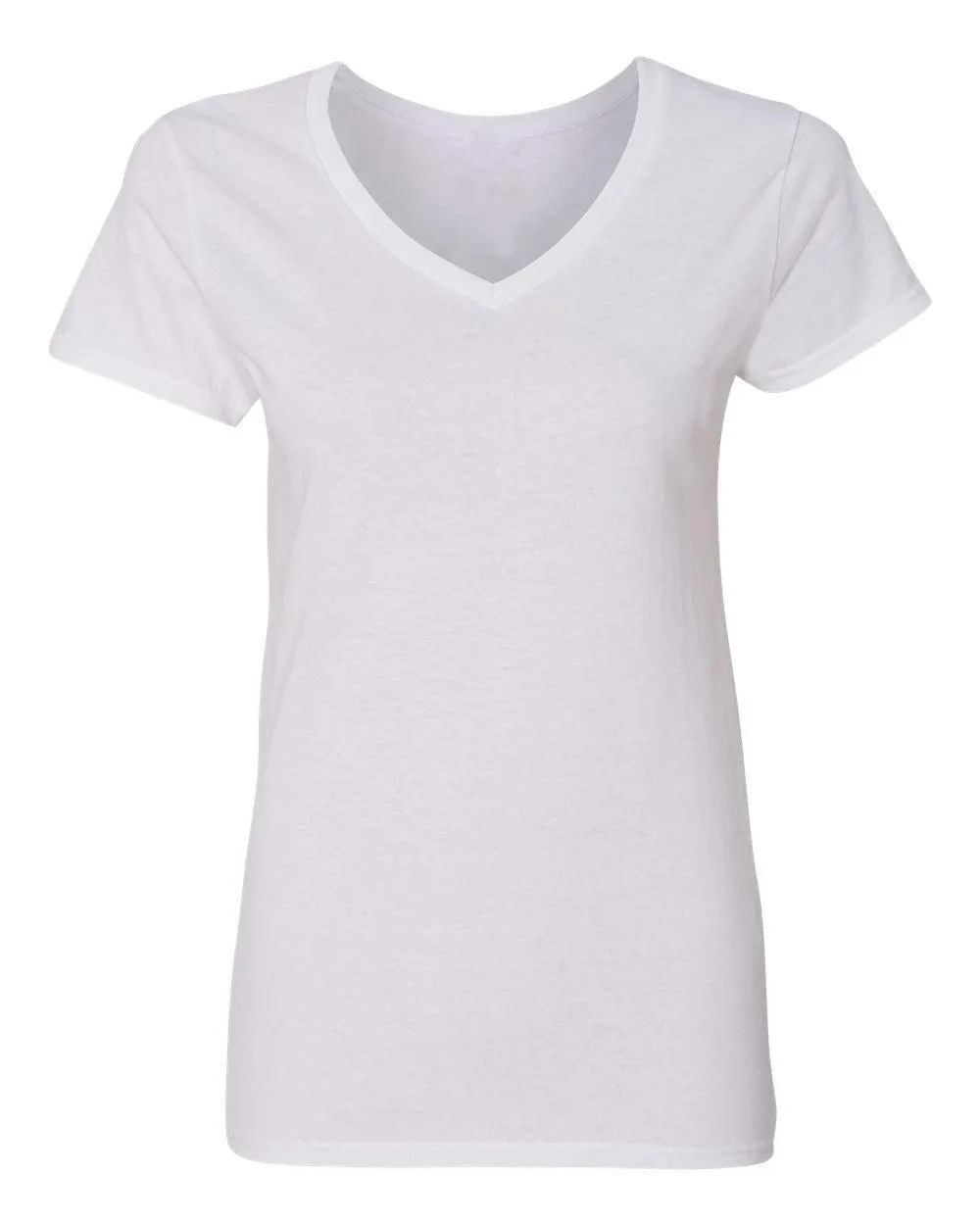 PBG 6 Pack Women's Cotton Blend V-Neck Short Sleeve T-Shirts.
