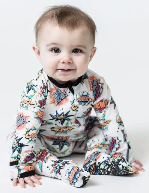 Peregrine Kidswear Comic Premium Footie
