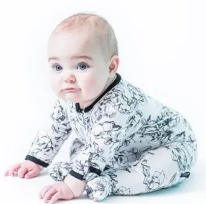 Peregrine Kidswear Floral Footie