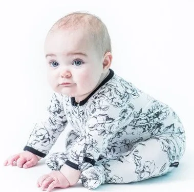 Peregrine Kidswear Floral Footie