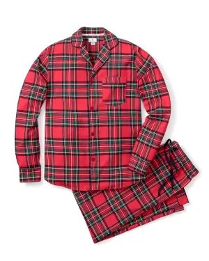 PETITE PLUME- MEN'S BRUSHED COTTON PJ SET