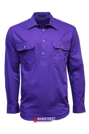 Pilbara Long Sleeve Closed Front Shirt