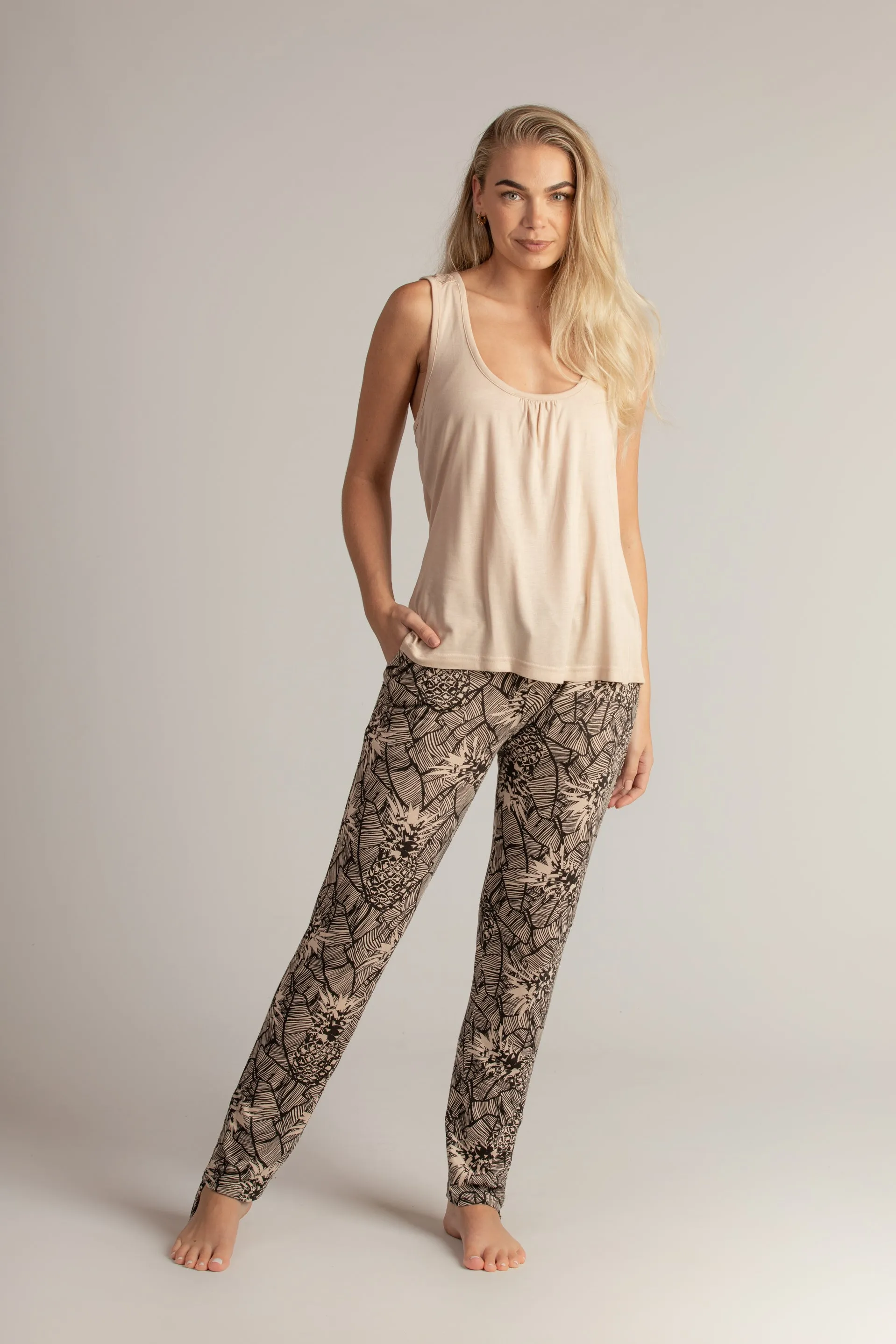 Pineapple Print Pyjama Set