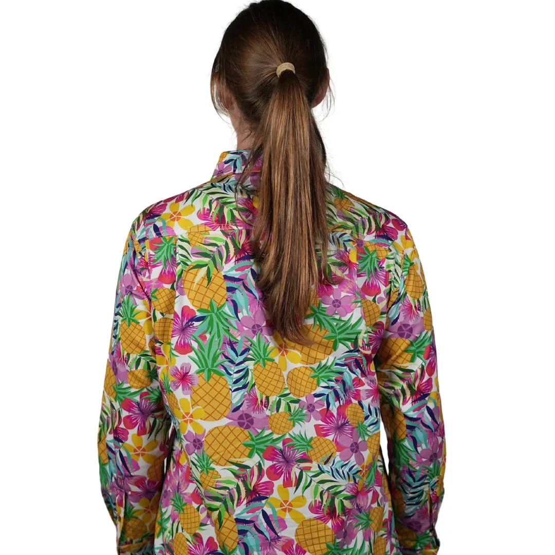 Pineapple Women’s Half Button Workshirt