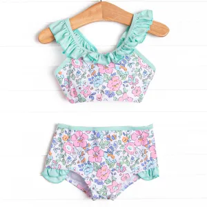 Pink Magnolia Bikini, Blue