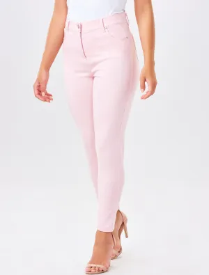 Pink Stretch Denims