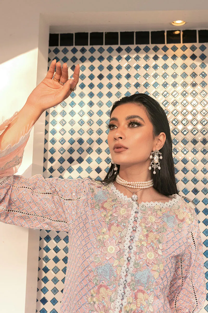 Pink Suede | Mushq Hemline Spring/Summer Lawn Collection 2022 | Unstitched Embroidered Lawn Suits