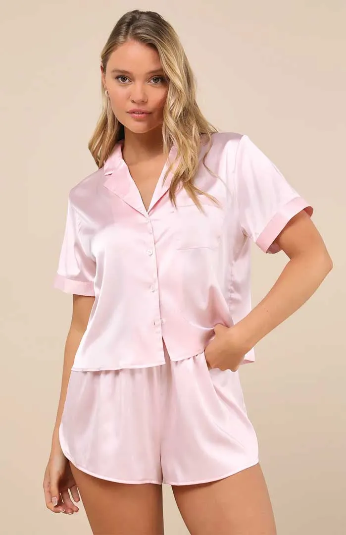 Pink Trink | Luxury Satin Sleepwear