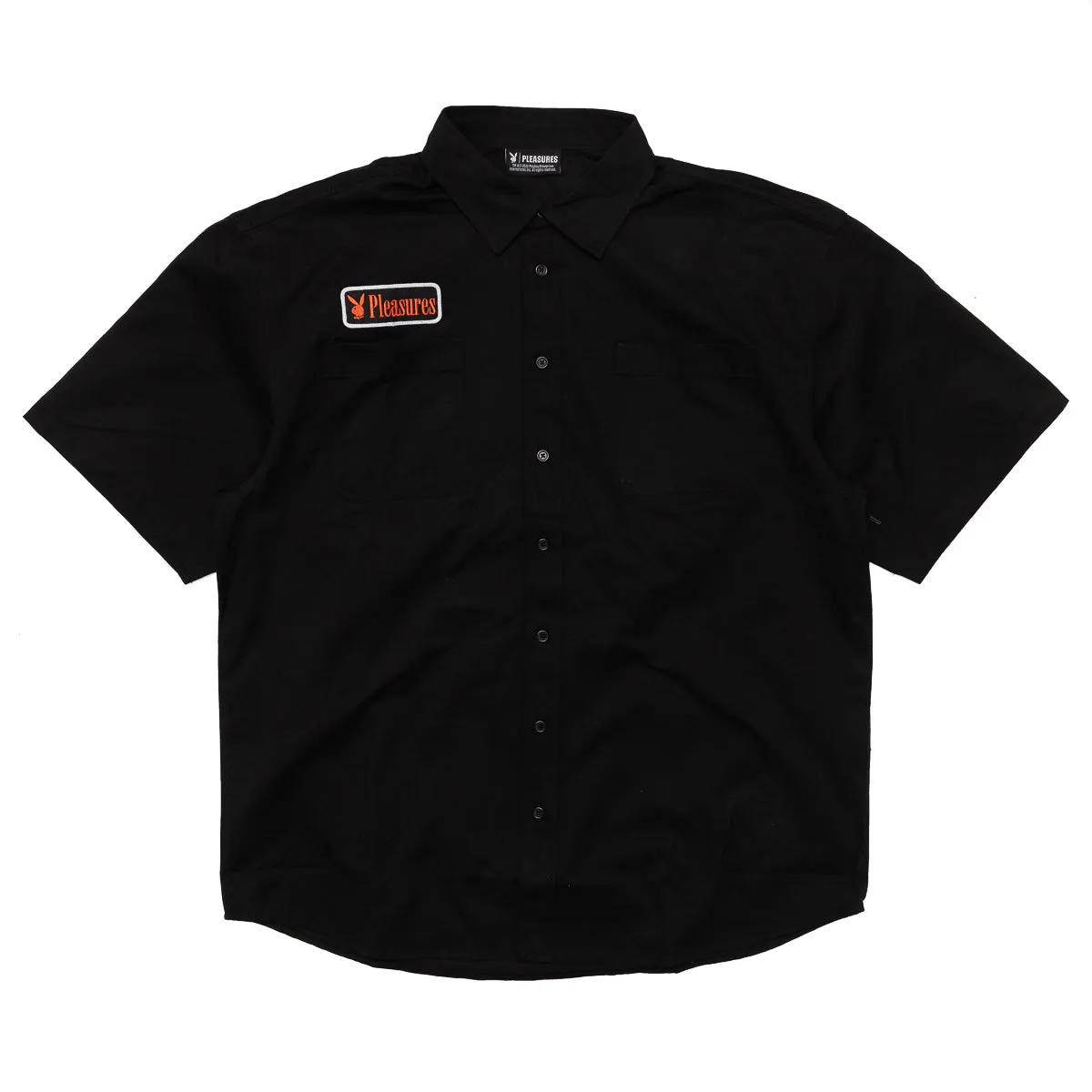 Pleasure x Playboy Film Crew Work Shirt 'Black'