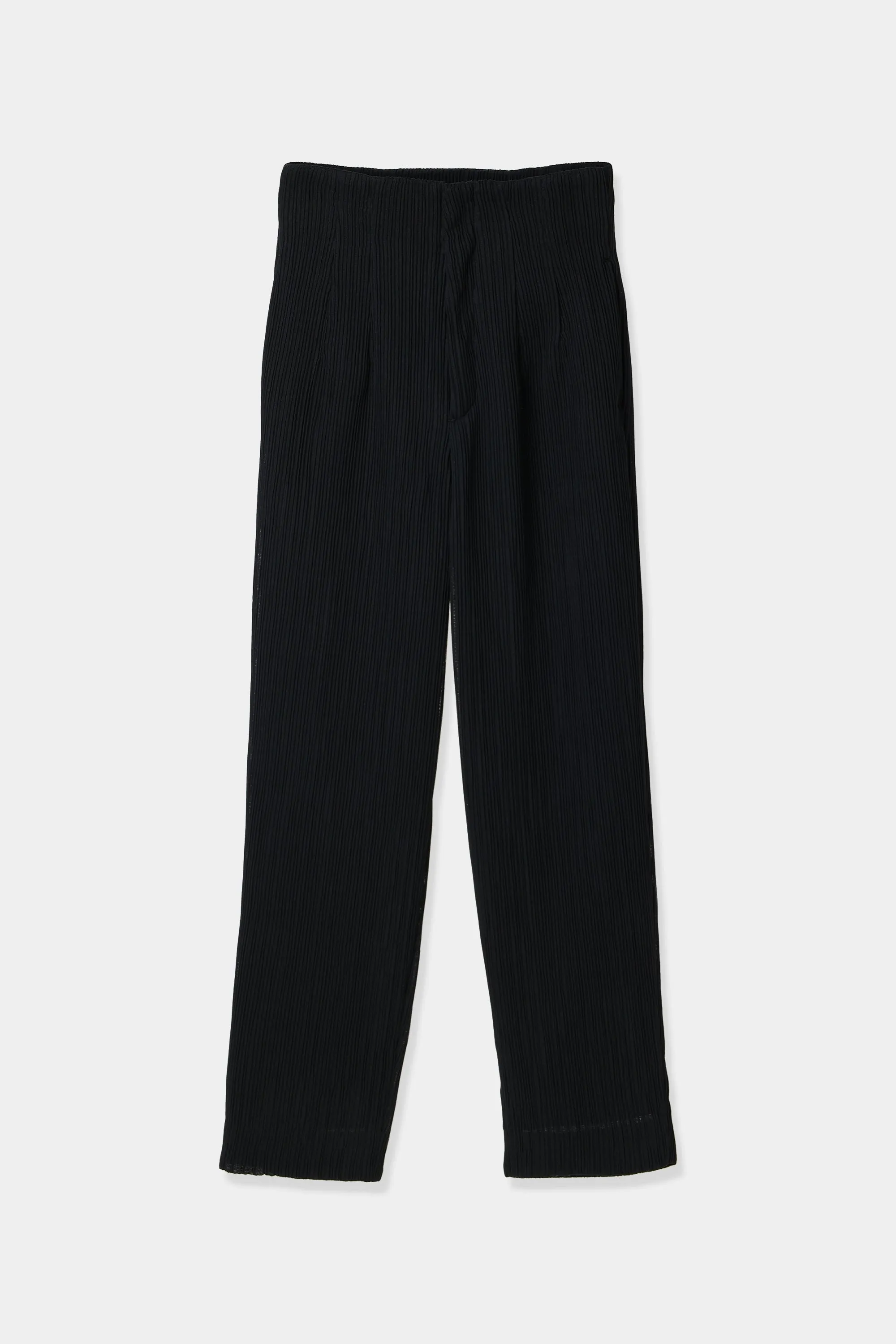 pleats tapered pants