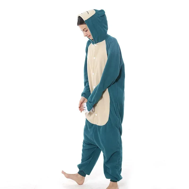 Pokemon Kids Onesie Pajamas Pikachu Men Women Anime Flannel Gengar Kigurumi Charizard Sleepwear Suit Christmas Gift