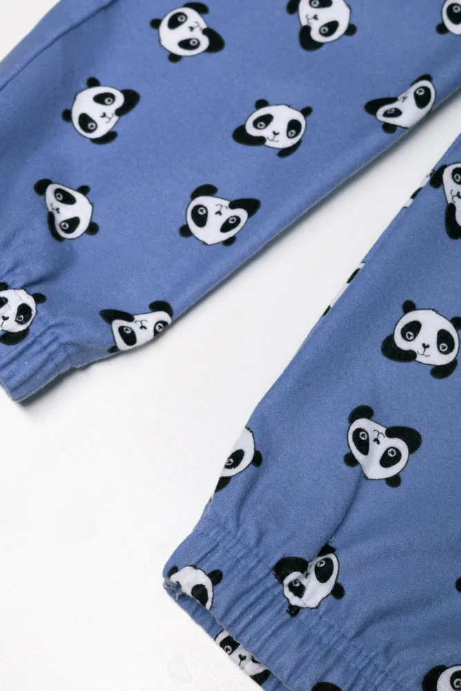 Polar Bear Pyjamas Set Blue