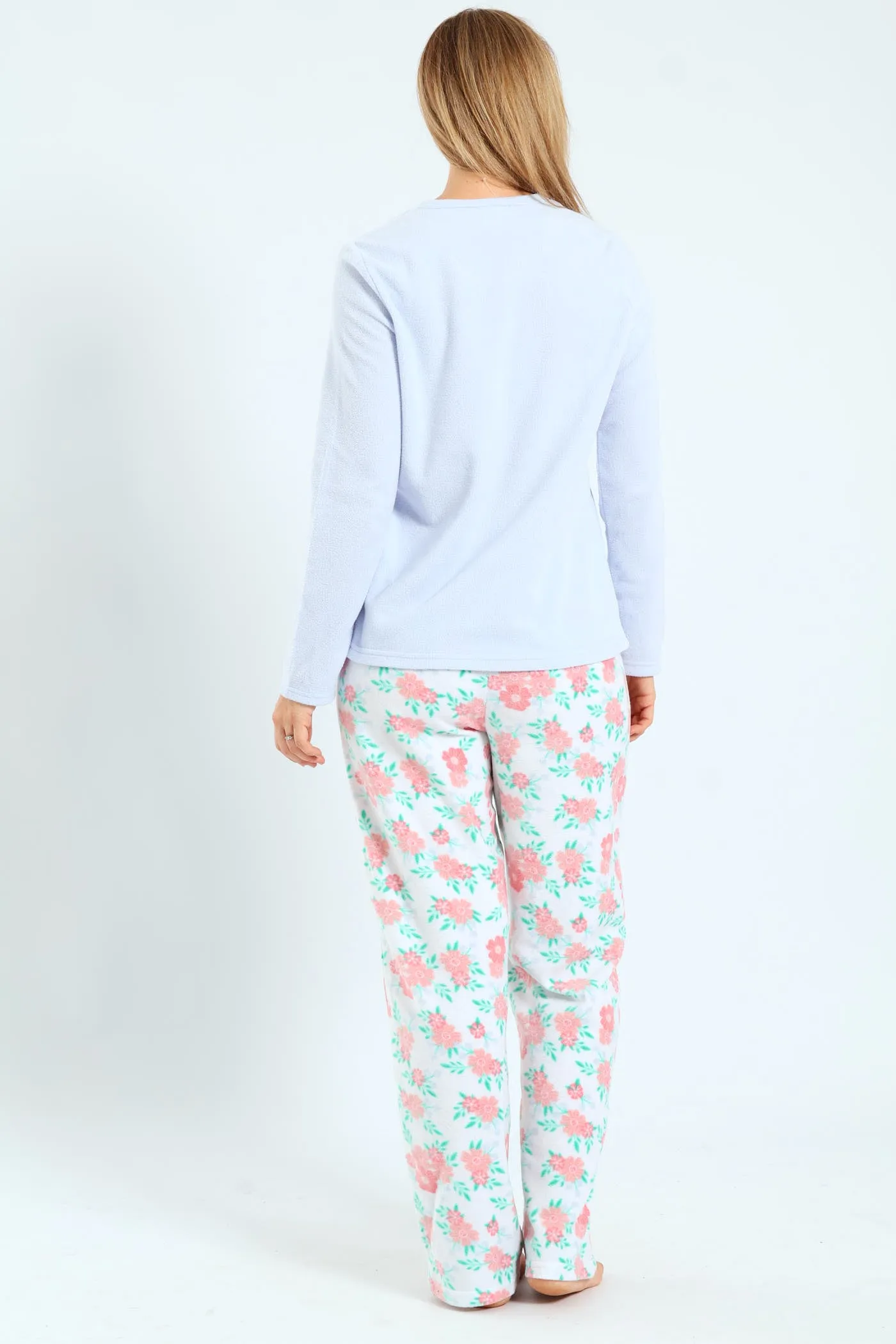 Polar Fleece Sleepy Koala Sleep Set - Blue