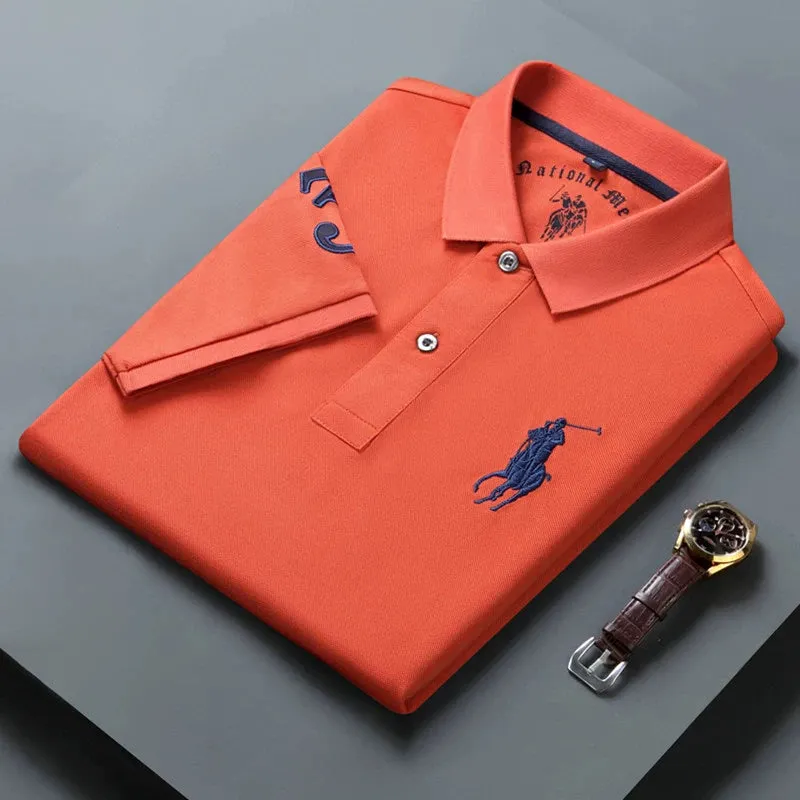 Polo Summer Pure Cotton Short Sleeve T-Shirts