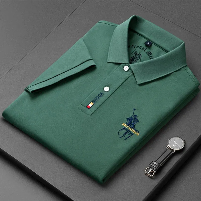 Polo Summer Pure Cotton Short Sleeve T-Shirts