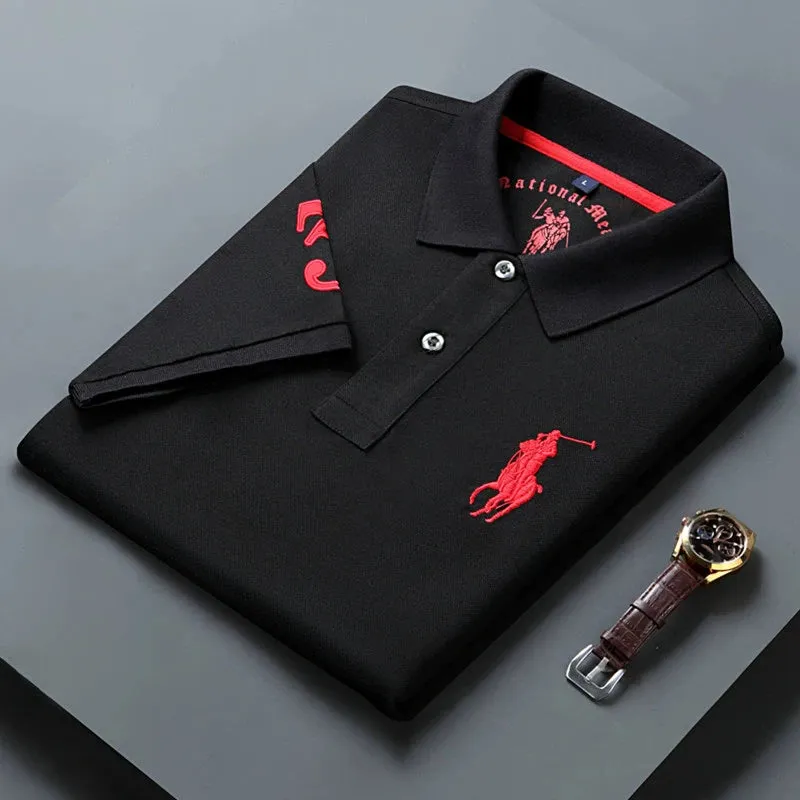 Polo Summer Pure Cotton Short Sleeve T-Shirts