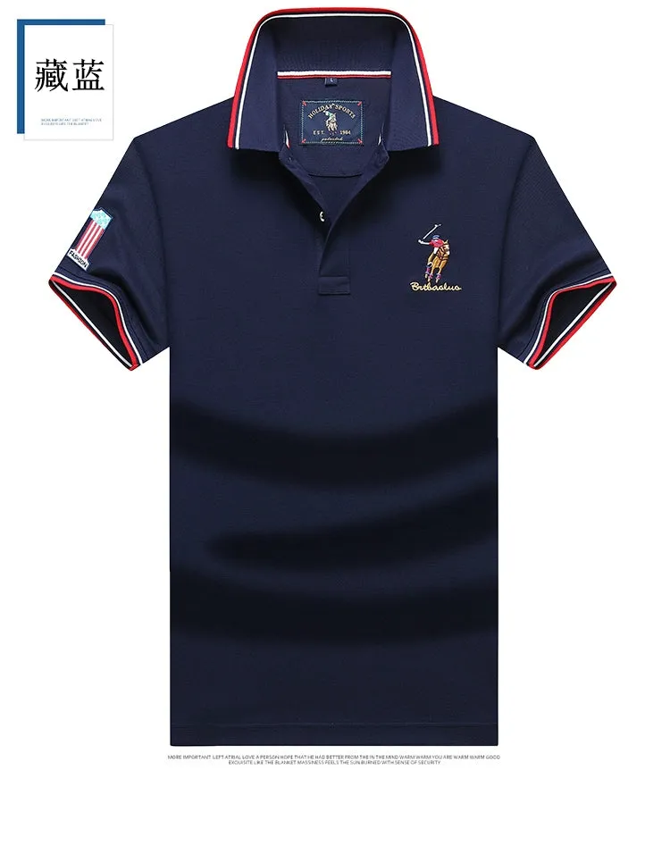 Polo Summer Pure Cotton Short Sleeve T-Shirts