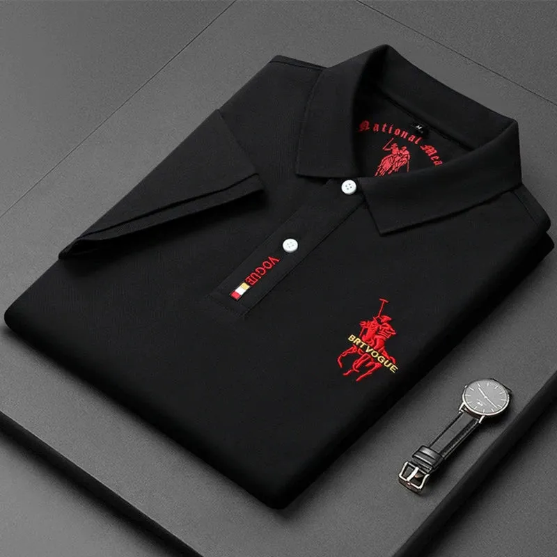 Polo Summer Pure Cotton Short Sleeve T-Shirts