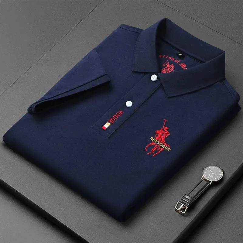 Polo Summer Pure Cotton Short Sleeve T-Shirts
